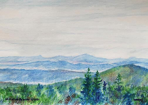 Early morning in Jay Peak, Vermont - available